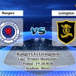 Prediksi Skor Rangers Vs Livingston 31 Juli 2021