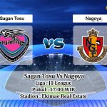 Prediksi Skor Sagan Tosu Vs Nagoya 17 Juli 2021