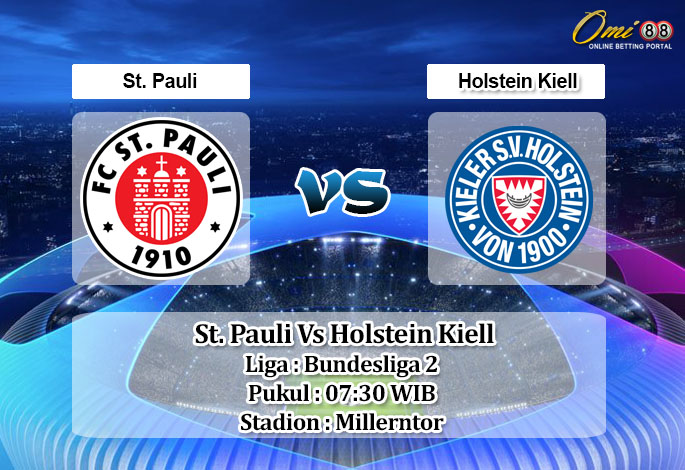 Prediksi Skor St. Pauli Vs Holstein Kiell 25 Juli 2021