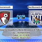 Prediksi Skor Bournemouth Vs West Bromwich Albion 7 Agustus 2021