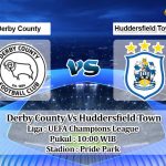 Prediksi Skor Derby County Vs Huddersfield Town 7 Agustus 2021