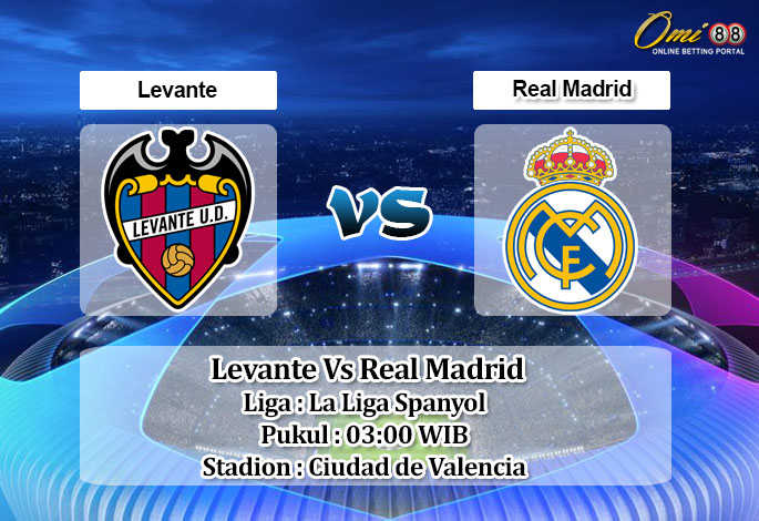 Prediksi Skor Levante Vs Real Madrid 23 Agustus 2021