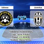 Prediksi Skor Udinese Vs Juventus 22 Agustus 2021