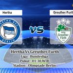 Prediksi Skor Hertha Vs Greuther Furth 18 September 2021
