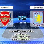 Prediksi Skor Arsenal Vs Aston Villa 23 Oktober 2021