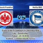 Prediksi Skor Eintracht Frankfurt Vs Hertha BSC 16 Oktober 2021