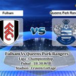 Prediksi Skor Fulham Vs Queens Park Rangers 16 Oktober 2021