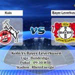 Prediksi Skor Koln Vs Bayer Leverkusen 24 Oktober 2021