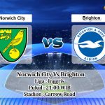Prediksi Skor Norwich City Vs Brighton 16 Oktober 2021