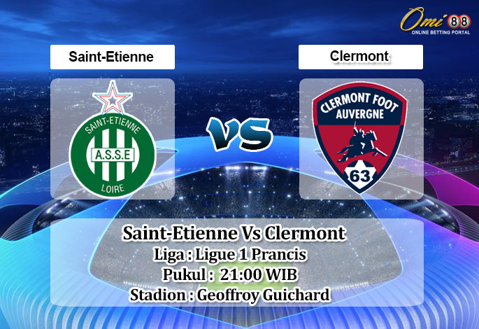 Prediksi Skor Saint-Etienne Vs Clermont 7 November 2021