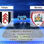 Prediksi Skor Fulham Vs Barnsley 20 November 2021