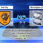 Prediksi Skor Hull City Vs Birmingham City 20 November 2021