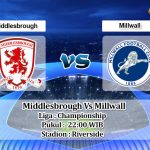 Prediksi Skor Middlesbrough Vs Millwall 20 November 2021