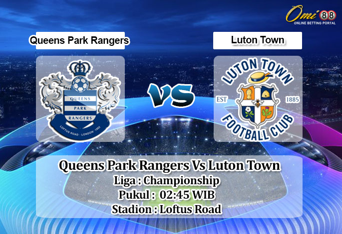 Prediksi Skor Queens Park Rangers Vs Luton Town 20 November 2021