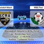 Prediksi Skor Rheindorf Altach Vs WSG Tirol 27 November 2021