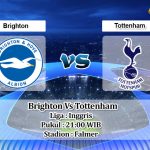 Prediksi Skor Brighton Vs Tottenham 12 Desember 2021