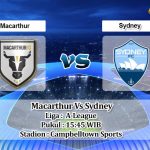 Prediksi Skor Macarthur Vs Sydney 26 Desember 2021