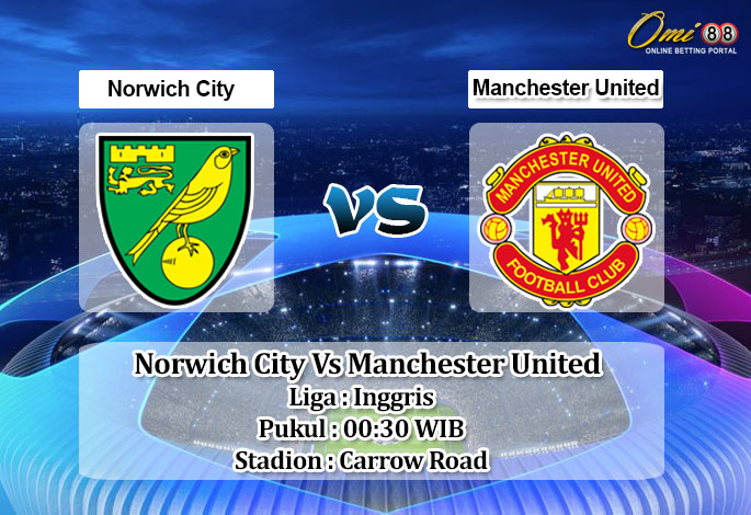 Prediksi Skor Norwich City Vs Manchester United 12 Desember 2021