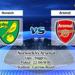 Prediksi Skor Norwich Vs Arsenal 26 Desember 2021