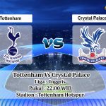 Prediksi Skor Tottenham Vs Crystal Palace 26 Desember 2021