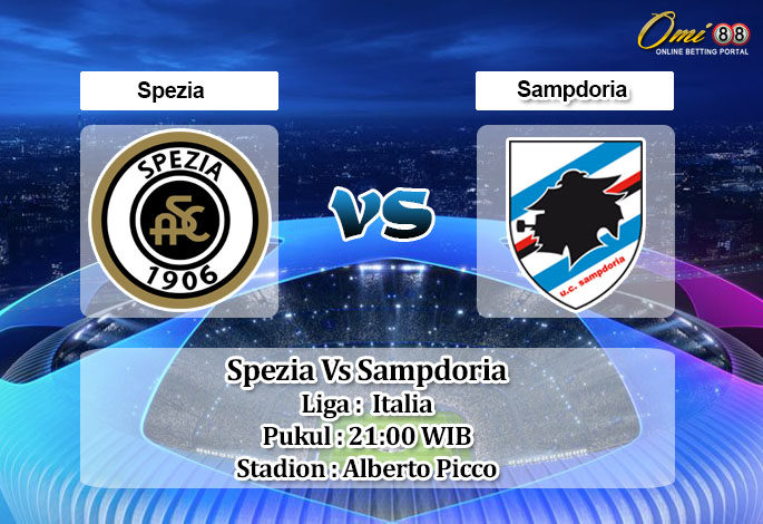 Prediksi Skor Spezia Vs Sampdoria 23 Januari 2022
