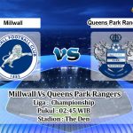 Prediksi Skor Millwall Vs Queens Park Rangers 16 Februari 2022