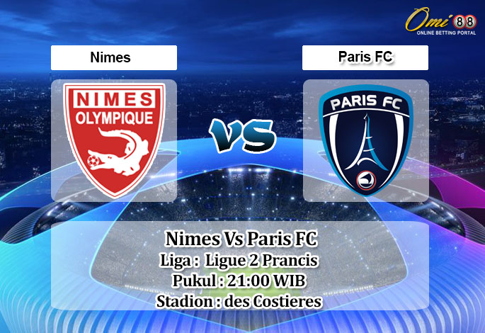 Prediksi Skor Nimes Vs Paris FC 5 Maret 2022