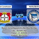 Prediksi Skor Bayer Leverkusen Vs Hertha Berlin 2 April 2022