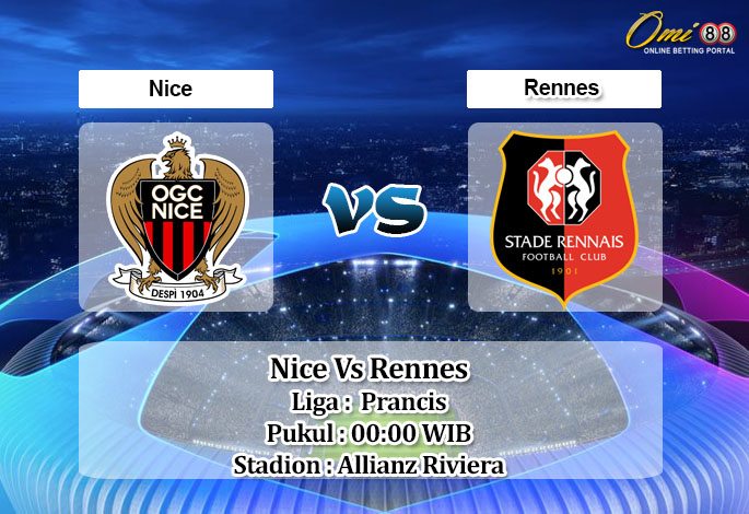 Prediksi Skor Nice Vs Rennes 2 April 2022