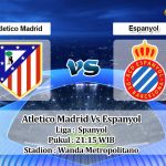 Prediksi Skor Atletico Madrid Vs Espanyol 17 April 2022