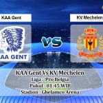 Prediksi Skor KAA Gent Vs KV Mechelen 8 Mei 2022