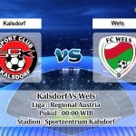 Prediksi Skor Kalsdorf Vs Wels 7 Mei 2022