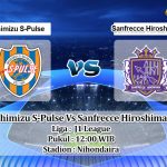 Prediksi Skor Shimizu S-Pulse Vs Sanfrecce Hiroshima 29 April 2022