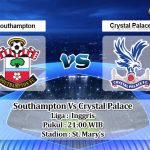 Prediksi Skor Southampton Vs Crystal Palace 30 April 2022
