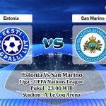 Prediksi Skor Estonia Vs San Marino 2 Juni 2022