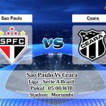 Prediksi Skor Sao Paulo Vs Ceara 29 Mei 2022