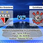 Prediksi Skor Atletico Goianiense Vs Corinthians 5 Juni 2022