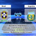 Prediksi Skor Brasil Vs Argentina 11 Juni 2022