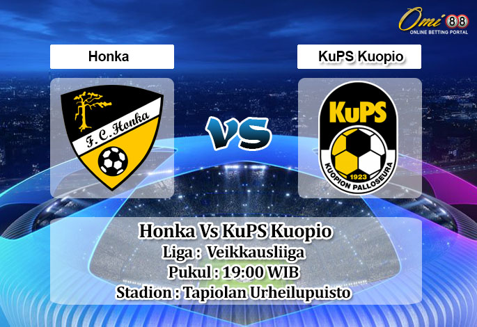 Prediksi Skor Honka Vs KuPS Kuopio 18 Juni 2022