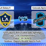 Prediksi Skor LA Galaxy II Vs Colorado Springs 12 Juni 2022