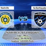 Prediksi Skor Nashville Vs SJ Earthquakes 12 Juni 2022