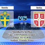 Prediksi Skor Swedia Vs Serbia 10 Juni 2020