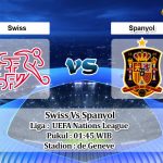 Prediksi Skor Swiss Vs Spanyol 10 Juni 2022
