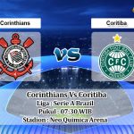 Prediksi Skor Corinthians Vs Coritiba 21 Juli 2022