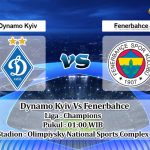 Prediksi Skor Dynamo Kyiv Vs Fenerbahce 21 Juli 2022