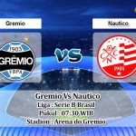 Prediksi Skor Gremio Vs Nautico 9 Juli 2022