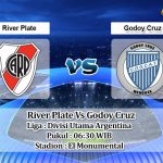 Prediksi Skor River Plate Vs Godoy Cruz 11 Juli 2022