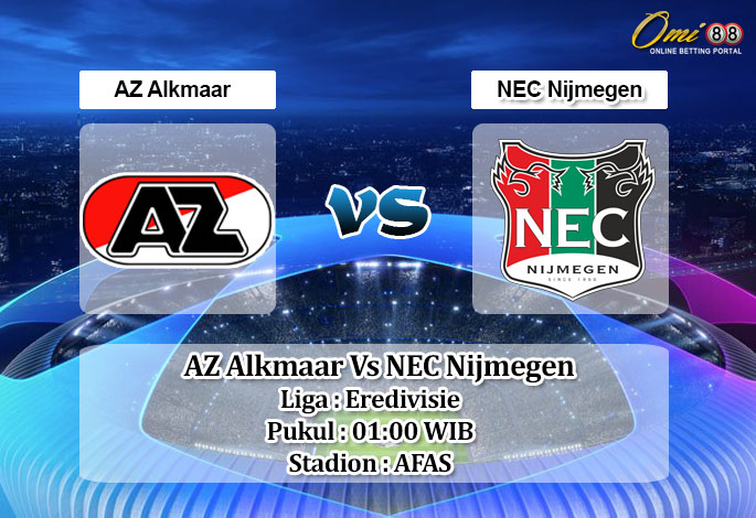 Prediksi Skor AZ Alkmaar Vs NEC Nijmegen 2 September 2022