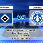 Prediksi Skor Hamburger Vs Darmstadt 19 Agustus 2022