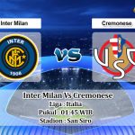 Prediksi Skor Inter Milan Vs Cremonese 31 Agustus 2022